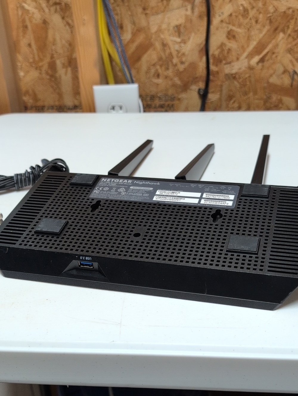 NETGEAR Nighthawk Ac1900..Black Wifi Router (96) - Picture 3 of 6